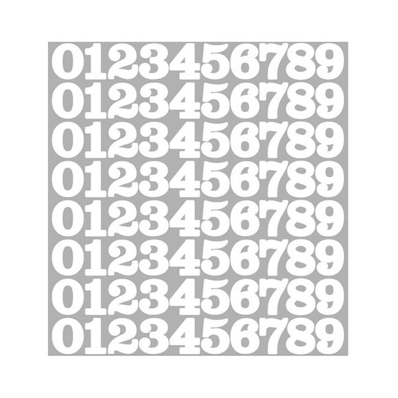 WRKEKC Clearance 1 inch Number Sticker Combination Stickers for Note Decoration