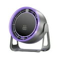 thumbnail image 2 of Small Desk Fan, Portable Electric Table Desktop Air Circulator Fans, 100 Gear Portable Fan Indoor And Outdoor Dualpurpose Large Wind USB Charging Fan Desktop Wall Optional Purple/yellow Optional, 2 of 9