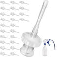 thumbnail image 1 of Paquete de 25 puntas desechables para lavado de oídos/tubos de lavado de oídos de repuesto: compatibles con lavadores de oídos/lavado de oídos/cera-rxsyst de Doctor Easy (tm) Eleph, 1 of 5