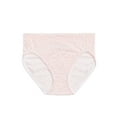thumbnail image 3 of Women's Bali DFPC62 Passion For Comfort Hi-Cut Brief Panty (Gentle Pink Leaf Print 8), 3 of 7