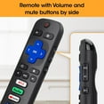 thumbnail image 3 of 6 Pack Replacement Remote Control Only for Roku TV, Compatible TCL Roku/Hisense Roku/Sharp/Philips/Onn Smart TV(Not Stick and Box), 3 of 4