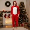thumbnail image 2 of Zhanying Pyjamas de Noël pour la Famille 2025 Pyjamas Ensemble de 2 Pcs Pyjamas de Noël Pyjamas Assortis pour les Fêtes Pyjamas pour Couple Rouge, 2 of 6