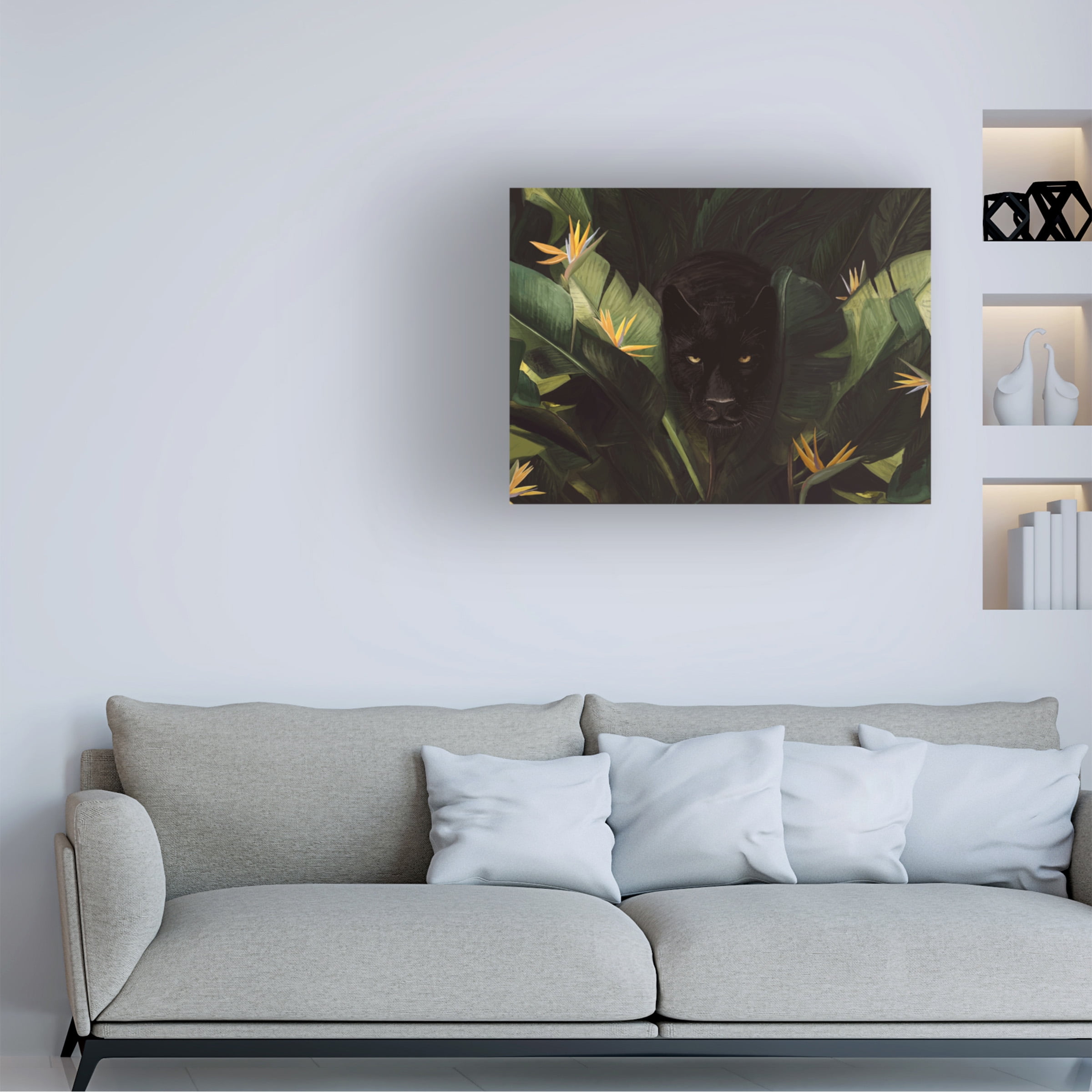 Florent Bodart 'Hello Panther' Canvas Art