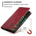 thumbnail image 4 of For Samsung Galaxy S20 Ttudrch Rfid Retro Texture Magnetic Leather Phone Case(grey), 4 of 5