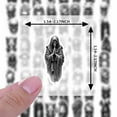 thumbnail image 6 of 35pcs Gothic Stickers Skull Waterproof Stickers Horror Decals Undead DIY Stickers for Suitcases Laptops, 6 of 9