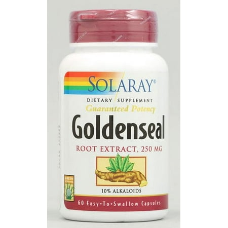 Solaray Goldenseal Root Extract 250 mg - 60 Capsules