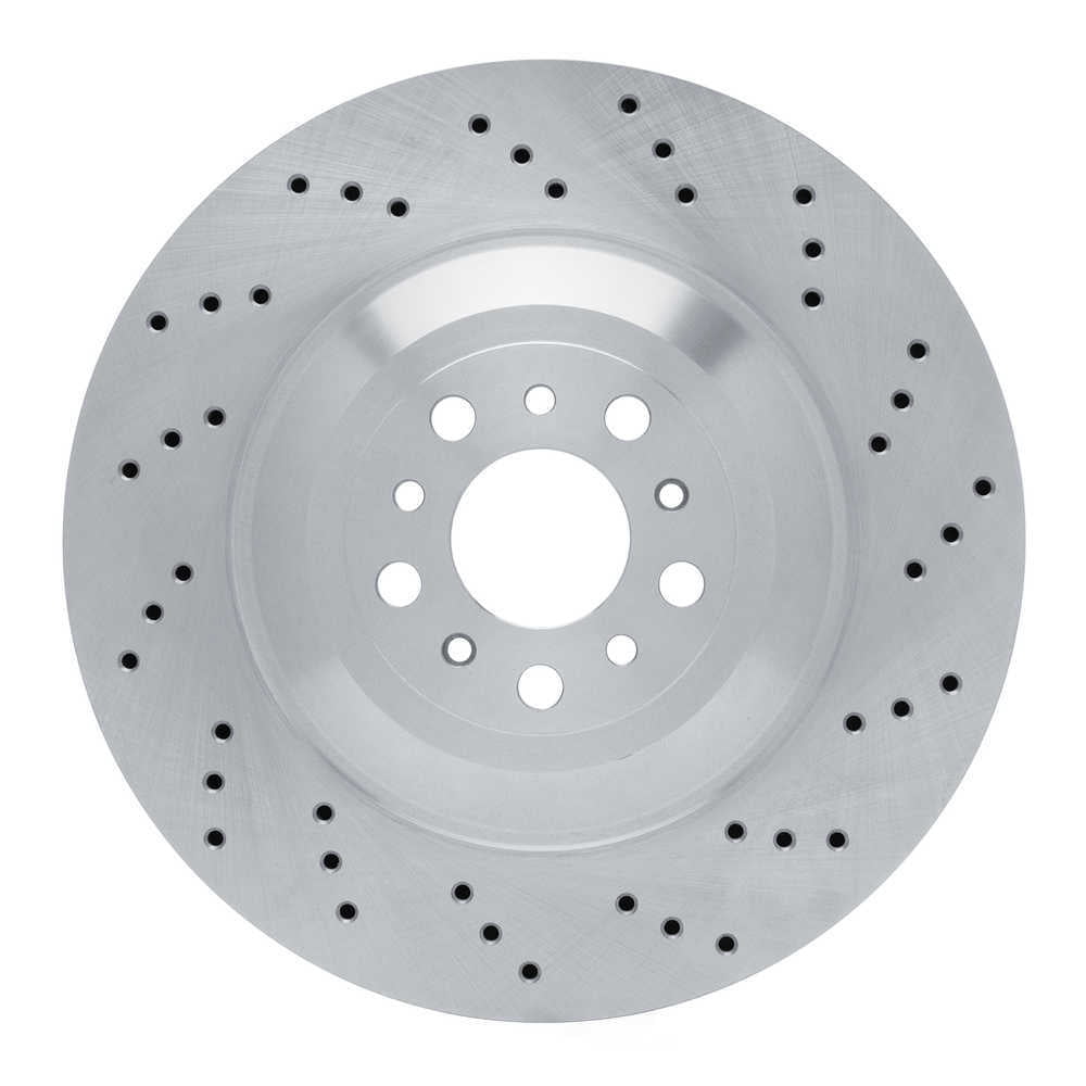 Dynamic Friction Company 620-31195D DFC Brake Rotor - Drilled