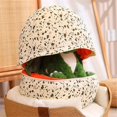 thumbnail image 4 of 2 In 1 Plush Toy Stuffed Soft Dino In A Egg Doll, 4 of 5