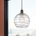 thumbnail image 2 of Innovations Lighting  Ballston Athens Deco Swirl - 1 Light 10" Cord Hung Mini Pendant Oil Rubbed Bronze, 2 of 2