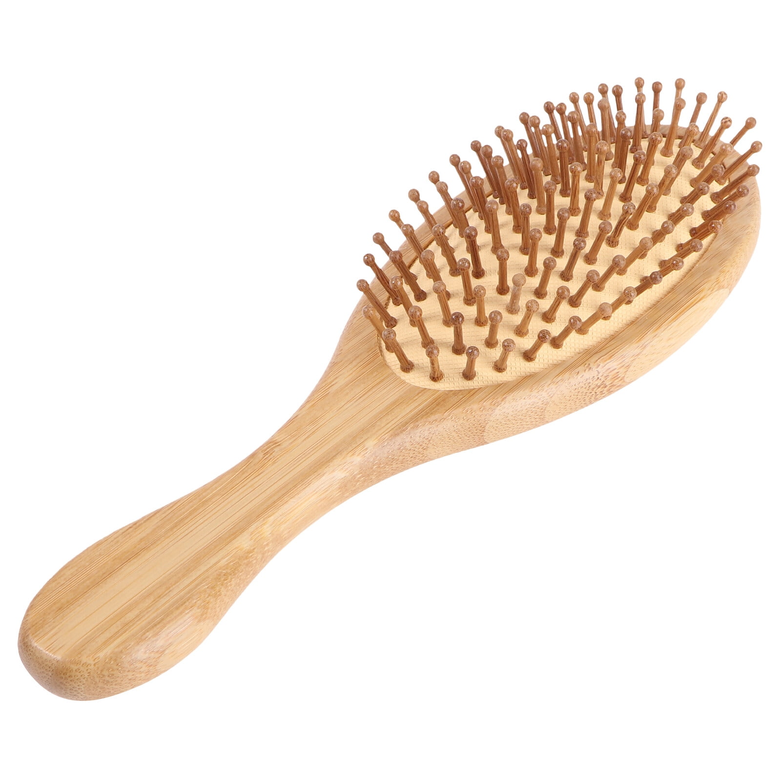 NUOLUX Brush Hair Combpaddle Wooden Detanglingwood Hairbrush Head Curly Detangler Bristles Hairdressing Bristlebrushes Frizz