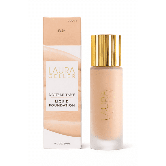 Laura Geller Double Take Liquid Foundation, Fair, 1 fl oz / 30 mL