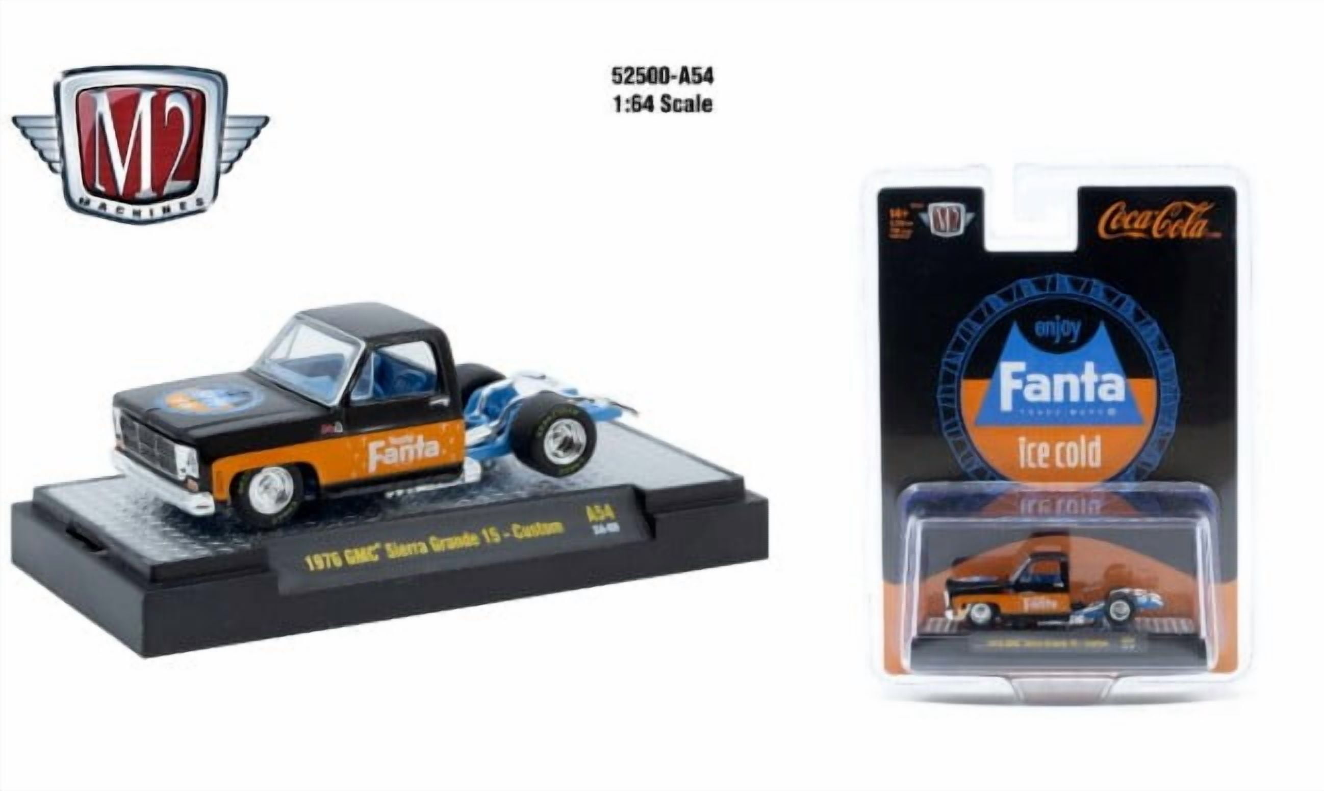 M2 Machines Coca-Cola Release A55 1969 Chevrolet Camaro Sprite