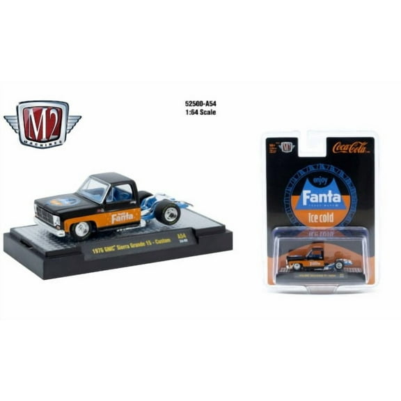 M2 Machines Coca-Cola Release A54 1976 Gmc Sierra Grande 15 Custom