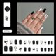 thumbnail image 1 of Heallor-esmalte de uñas en Gel, pegatinas de varios estilos, puntas brillantes, diamante, desmontable, 24 piezas, 1 of 5