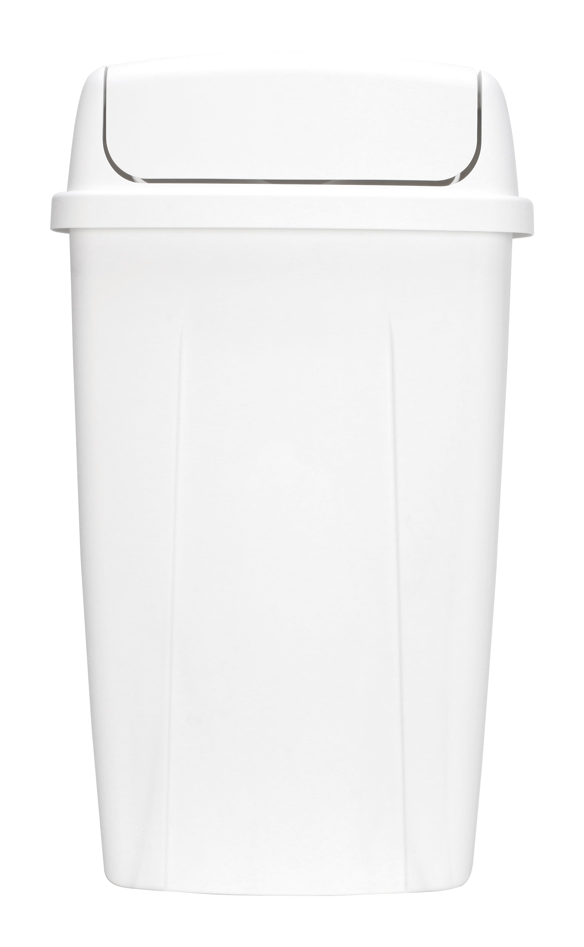 Mainstays 13 gal Plastic Swing Top Lid Kitchen Trash Garbage Can