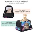thumbnail image 3 of Dragonfly Luxury Cat Carrier Bag - Sherpa Lined Pet Travel Tote, 900D Oxford Cloth Fabric, Breathable Nylon Webbing - Portable Cat Accessories, 3 of 7