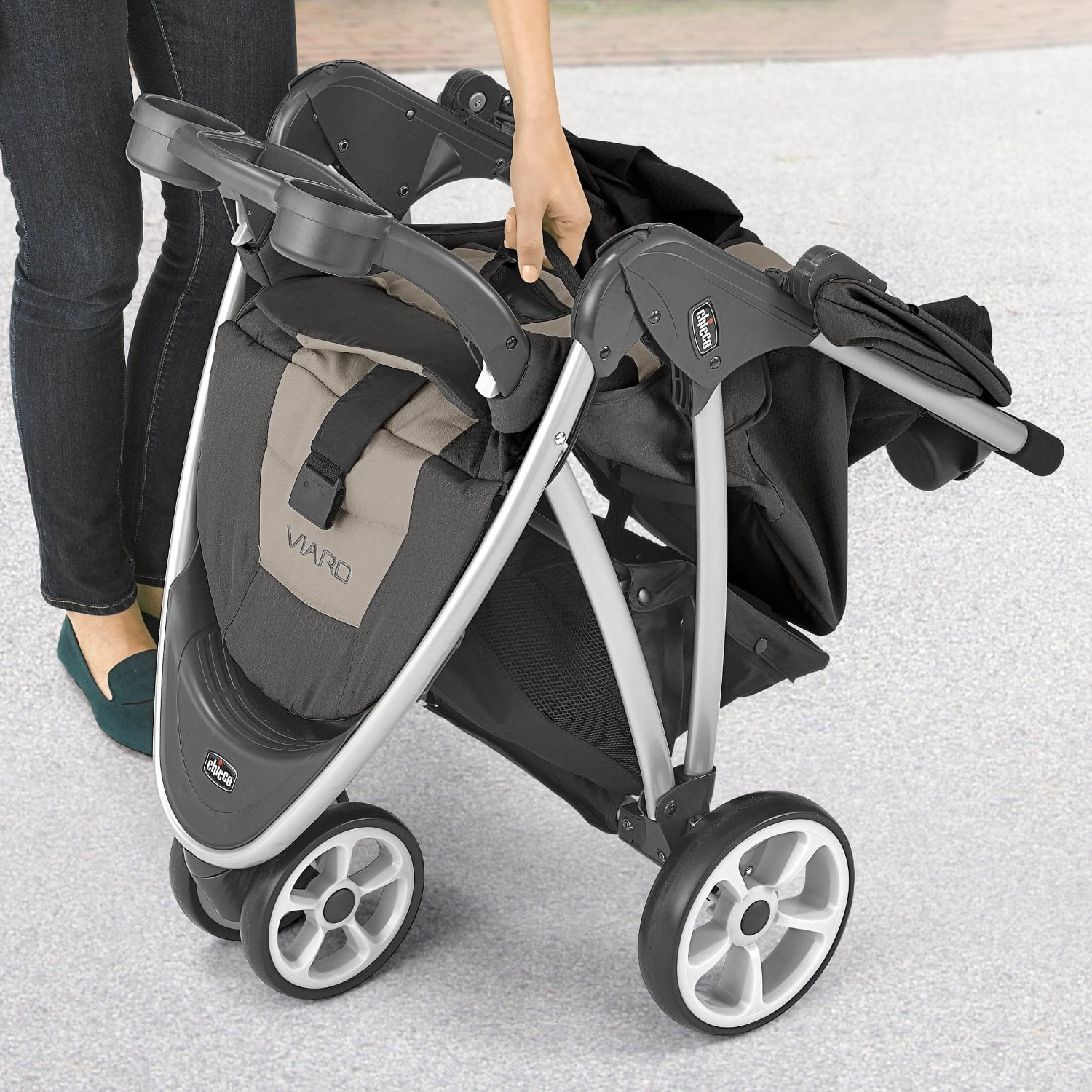 Chicco Viaro Travel System Teak Com