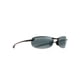 thumbnail image 2 of Gafas de Sol Maui Jim Makaha Polarizadas sin Montura Negro/Gris, 2 of 7