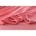 thumbnail image 4 of Pink Embossed Throw Blanket 50X60 100% Polyester, 4 of 5