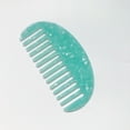 thumbnail image 2 of Kokovifyves Beauty Tools French Wide Tooth Pocket Hair Comb Marbletexture Leopard Pattern Acetate Antistatic Detangling Hairbrush Hairdressing Tool Hair Comb, 2 of 2
