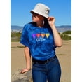 thumbnail image 2 of Girls Time Candy Hearts Tie Dye Crystal Women -Image by Shutterstock, Female Medium, 2 of 4
