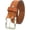 Tan, variant on Men's Genuine Leather Classic Everyday Jean Belt, 1 1/2" Men Handmade Casual Dress Belts