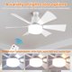 thumbnail image 2 of Bolbo Bombilla Bootero Del Ventilador Techo 3 Velocidad Viento para La Oficina en Casa, 2 of 9