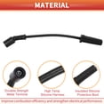 thumbnail image 4 of Cables de bobina de encendido de bujía de automóvil Unique Bargains para Chevrolet Astro 1996-2005 V6 4.3L No.8121735790/88984265 - Paquete de 7, 4 of 6