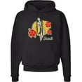 thumbnail image 2 of Inktastic Retro Hula Girl Adult Hoodie Sweatshirt, 2 of 4