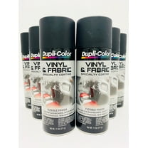 Dupli Color HVP106 Flat Black Automotive Touch-Up Paint 8 lb, 6 Pack