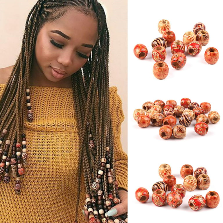  VENOFEN 50PCS Mix Color Hair Beads for Braids Cute Acrylic  Beads Loc Dreadlock Beads for Children Hollow Beads Bulk for DIY Jewelry  Making Hair Accessories for Girls : Beauty 