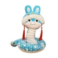thumbnail image 2 of Juguete de peluche de serpiente para el Año Nuevo chino 2025, adorno de peluche, regalo, figura de serpiente Azul 25cm, 2 of 9