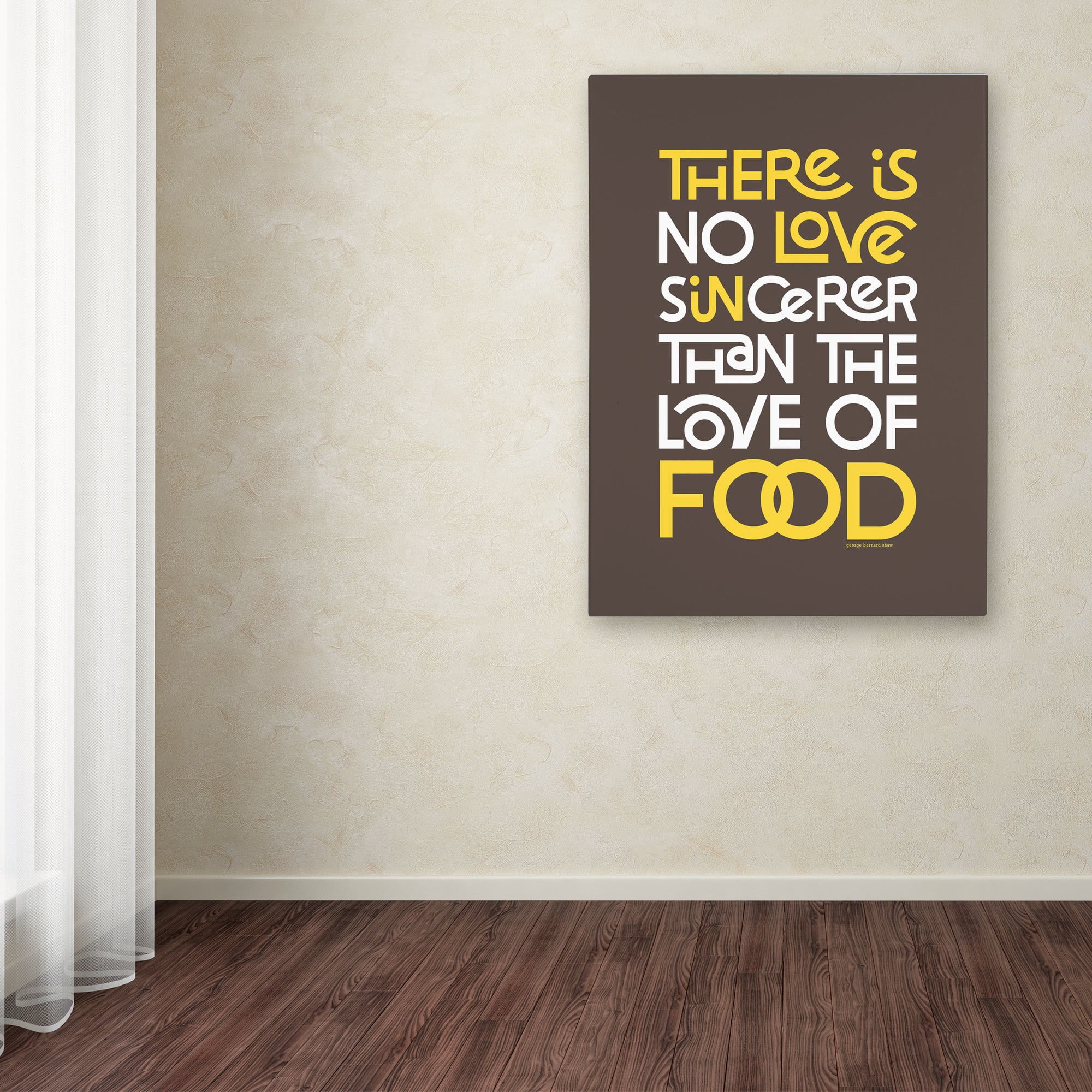 Trademark Fine Art "Sincere Love of Food III" Canvas Art by Megan Romo