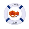 thumbnail image 1 of Dvkptbk 20 Inch/50Cm Pool Safety Throw Ring Life Preserver Ring Buoy, Swimming Swim Foam Ring Pool Buoy Pool Rings Life Preserver Ring for Pool with 98.7Ft Water Floating Lifesaving Rope, 1 of 1