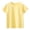 Yellow, variant on Shirt Boys Short Sleeve T Shirts Casual Yellow Summer Clothes Girls Pajamas Girls 5-6 Years