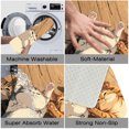 thumbnail image 6 of 1pc Three Cats Lying on the Floor Absorbent Non-Slip Bathroom Thickened Flannel Rug Decor,Soft,Quick Drying,Suitable For Indoor/outdoor Use,Bathrooms,Bedrooms,Kitchens,Terrace,Laundry Rooms,16"x24", 6 of 9