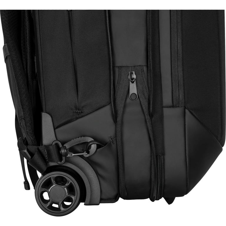 Targus 15.6 Mobile Tech Traveler - EcoSmart Black Rolling Backpack TBR040GL