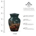 thumbnail image 2 of Guitar Small Urns For Human Ashes Adult Female - Green Urn For Ashes Adult Male 3 Inch - Funeral Cremation Urns For Daughter And Son - Sunflower Urn Mother And Father, 2 of 7