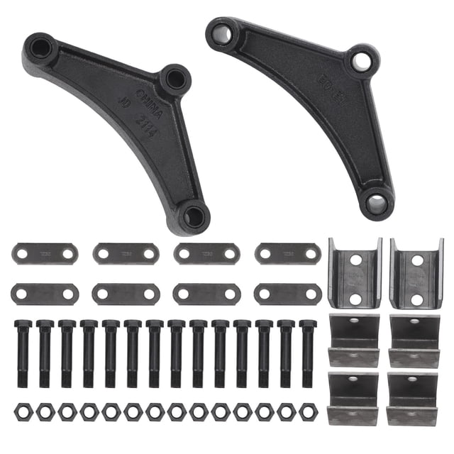 Kit De Suspensión De Eje De Remolque En Tándem, Ecualizadores Kit De Suspensión De Eje De Remolque Confiable Estable Y Resistente Para Resortes De Doble Ojo De 1-3/4 Pulgadas De