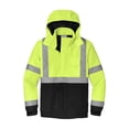 thumbnail image 3 of CornerStone Unisex ANSI 107 Class 3 Economy Waterproof Insulated Bomber Jacket | High Vis Winter Coat for Men & Women, 3 of 5