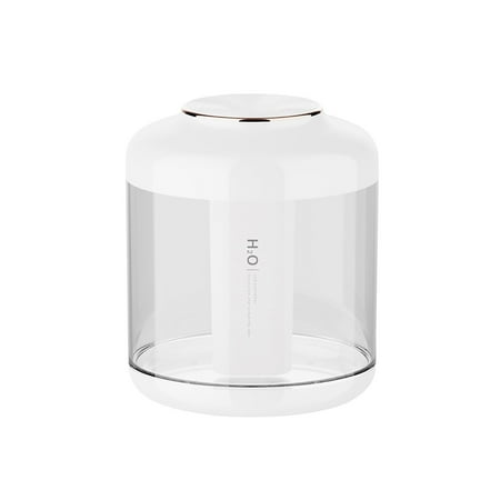 

TFDZ Room Humidifier Vaporizer Humidifier Usb Charging Large Capacity Humidifier Desktop Atmosphere Light Humidifier White
