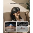 thumbnail image 4 of RENPHO Eyeris Masc Heated Head& Eye Mask, complete eye coverage and head relief - Open Box, 4 of 5