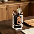 thumbnail image 6 of Kitchen Countertop Organizer for Chopsticks and Utensils, Multi Tier Storage Rack for Tableware, Durable Plastic Cutlery Holder for Dining Tools and Kitchen Items, 6 of 6