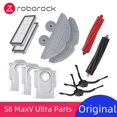 thumbnail image 2 of Original Roborock S8 MaxV Ultra Accessory of Washable Filter Main / Side Brush Mop Dust Bag Robot Vacuum Cleaner Parts Optional, 2 of 5