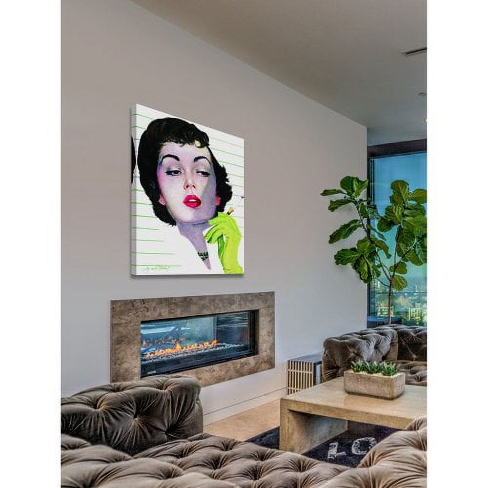 Marmont Hill "The Widow" by Coby Whitmore Painting Print on Canvas