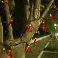 thumbnail image 4 of shiyou-Solar Red Chili String Lights, 50 LED Chili Shape Fairy String Lights Solar Operated String Lights for Wedding, Chinese New Year,Spring Festival,Party Decoration,Christmas, 4 of 4
