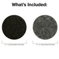 thumbnail image 2 of Soft Touch 1" Round Felt Furniture Pads to Protect Hardwood, 72 Pieces Pads, 2 of 9
