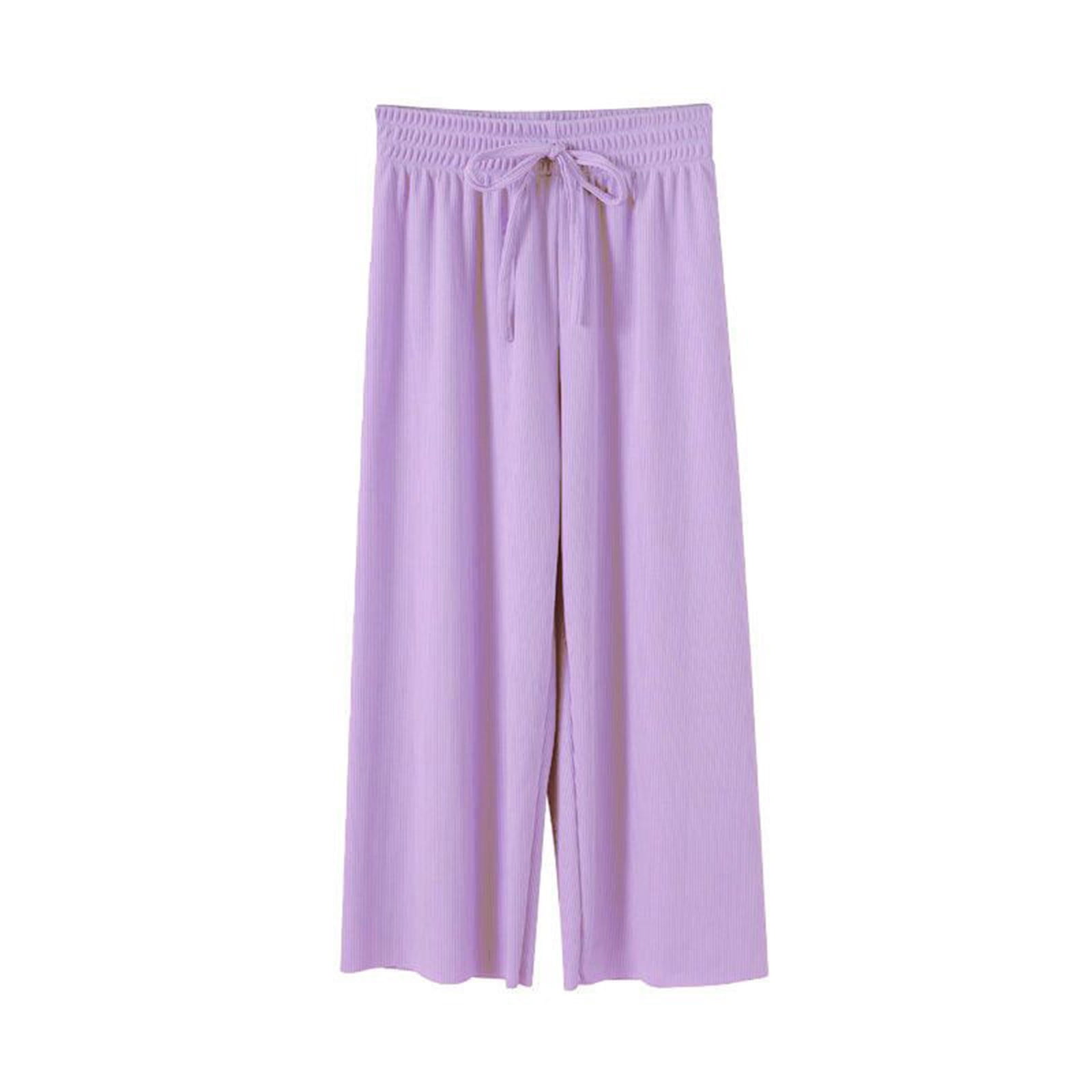 Acheter Pantalon En Soie Glacée Pour Hommes, Pantalon D'été Fin Et