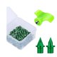 thumbnail image 5 of 50x Clavos para zapatas de pista Clavos de pista fáciles de instalar Clavos de repuesto resistentes con llave para correr distancias cortas al aire Verde, 5 of 8