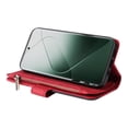 thumbnail image 2 of Phone Case for Xiaomi 14 Pro, Zipper Storage Bag 9 Card Slots Shockproof Wallet Cover for Xiaomi 14 Pro, 2 of 5